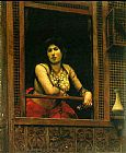 Woman at Her Window by Jean-Leon Gerome